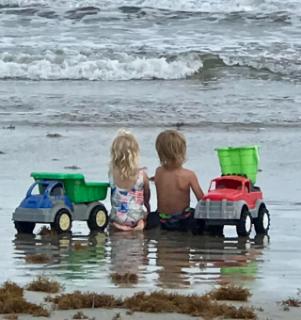 Kiddos on the Beach